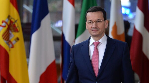 Poljski premijer Mateuš Moravjecki - Sputnik Srbija