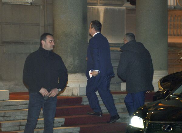 Министар спољних послова Републике Србије Ивица Дачић долази на седницу Савета безбедности - Sputnik Србија