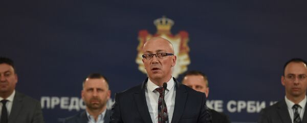 Градоначелник северне Косовске Миторвице и председник Српске листе Горан Ракић Градоначелник северне Косовске Миторвице и председник Српске листе Горан Ракић - Sputnik Србија