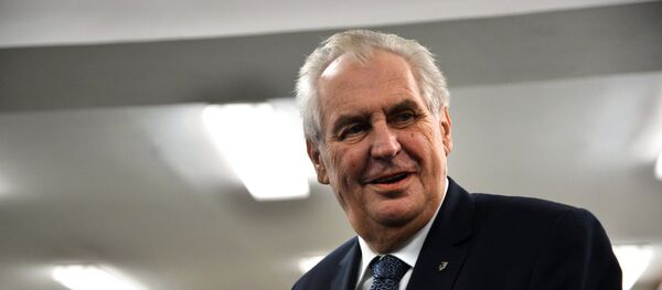 Predsednik Češke Miloš Zeman - Sputnik Srbija