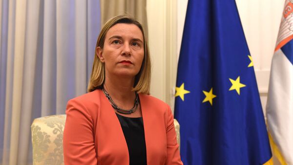 Висока представницом ЕУ Федериком Могерини - Sputnik Србија