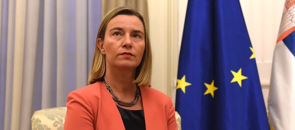 Висока представницом ЕУ Федериком Могерини - Sputnik Србија