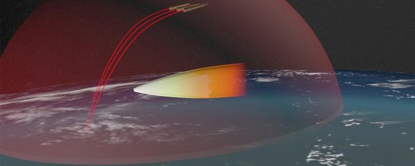 Слика руског стратешког ракетног система са хиперсоничком јединицом за планирање - Sputnik Србија