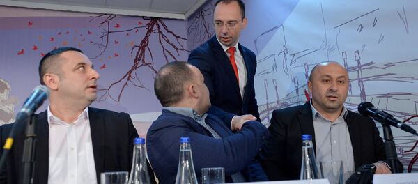 Заједничка седница одборника десет општина са српском већином на Косову и Метохији у Митровачком двору. Заједничка седница одборника десет општина са српском већином на Косову и Метохији у Митровачком двору. - Sputnik Србија