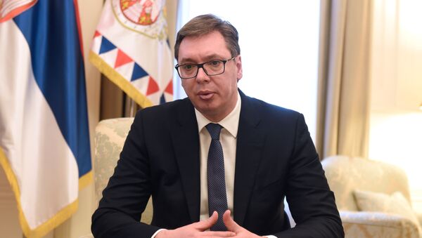 Predsednik Srbije Aleksandar Vučić - Sputnik Srbija