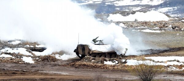 Војне вежбе на полигону Пасуљарске ливаде - Sputnik Србија