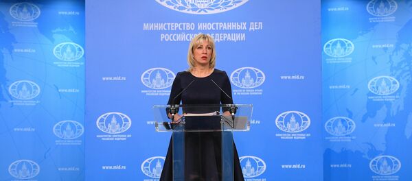 Портпарол Министарства спољних послова Русије Марија Захарова - Sputnik Србија