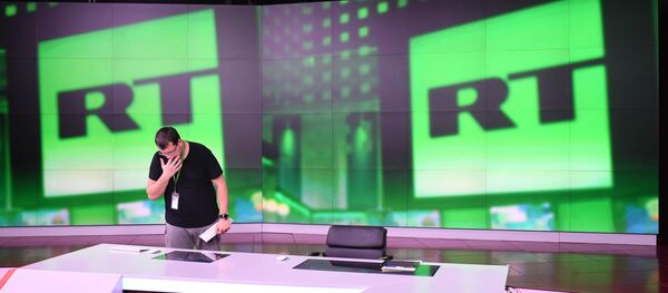 Студио телевизије Russia Today у Москви - Sputnik Србија