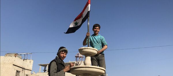 Oslobađanje Kafr Batna u istočnoj Guti - Sputnik Srbija