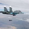 Ловац Су-34 током ваздушног напада  - Sputnik Србија