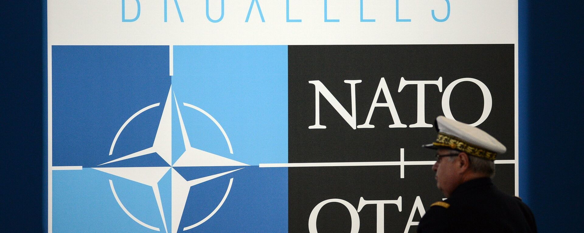 Logo NATO-a na samitu u Briselu - Sputnik Srbija, 1920, 04.04.2021