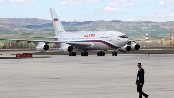 Avion ruskog predsednika Vladimira Putina - Sputnik Srbija