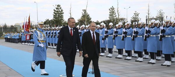 Vladimir Putin i Redžep Tajip Erdogan - Sputnik Srbija