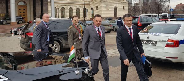 Министар одбране Александар Вулин у Москви Министар одбране Александар Вулин у Москви - Sputnik Србија