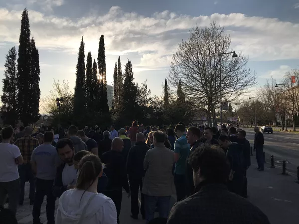 Протест у Подгорици Протест у Подгорици - Sputnik Србија
