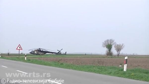 Место пада војног авиона код Ковачице - Sputnik Србија