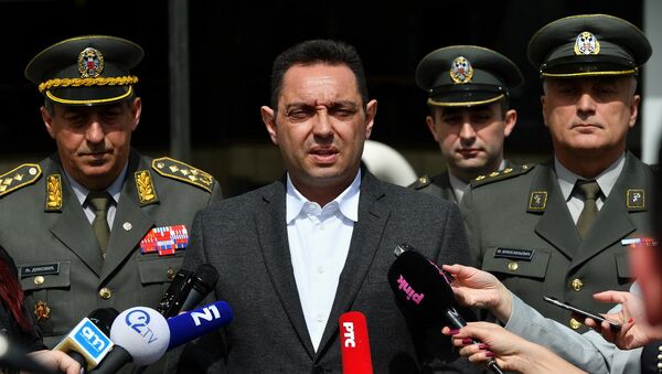 Ministar odbrane Aleksandar Vulin - Sputnik Srbija