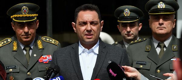 Ministar odbrane Aleksandar Vulin Ministar odbrane Aleksandar Vulin - Sputnik Srbija