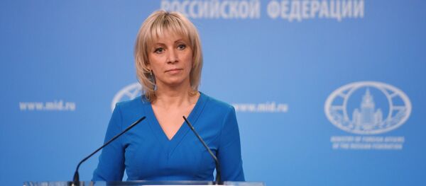 Портпаролка Министарства спољних послова Русије Марија Захарова - Sputnik Србија