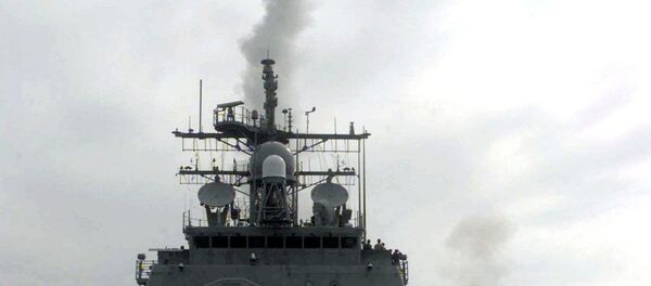 Лансирање ракета томахавк са америчке крстарице УСС Филипинско море Лансирање ракета томахавк са америчке крстарице УСС Филипинско море - Sputnik Србија