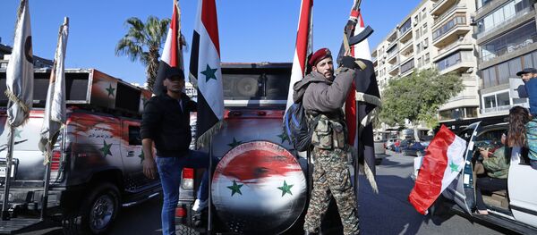 Протест у Дамаску - Sputnik Србија