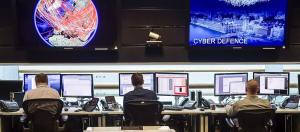 Оперативни центар британске агенције за сајбер-безбедност Оперативни центар британске агенције за сајбер-безбедност - Sputnik Србија
