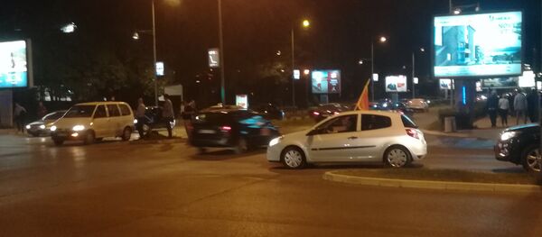 Славље на улицама Подгорице - Sputnik Србија