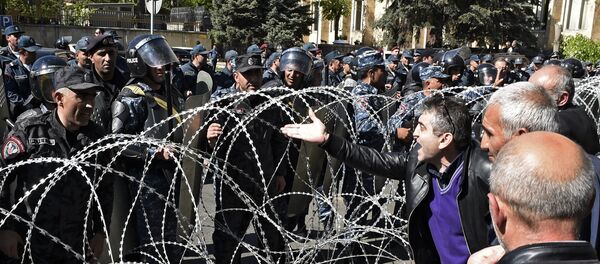 Protesti u Jerevanu - Sputnik Srbija