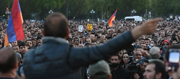 Protesti u Jerevanu - Sputnik Srbija
