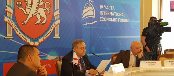 Zamenik predsednika Saveta ministara Krima i stalni predstavnik republike pri predsedniku RF Georgij Muradov Zamenik predsednika Saveta ministara Krima i stalni predstavnik republike pri predsedniku RF Georgij Muradov - Sputnik Srbija