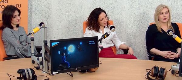 Глумице из представе Женско срце у шињелу Глумице из представе Женско срце у шињелу - Sputnik Србија