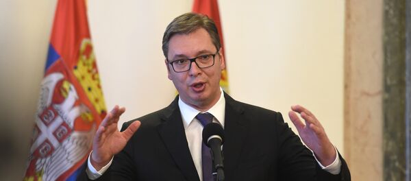 Председник Србије Александар Вучић Председник Србије Александар Вучић - Sputnik Србија