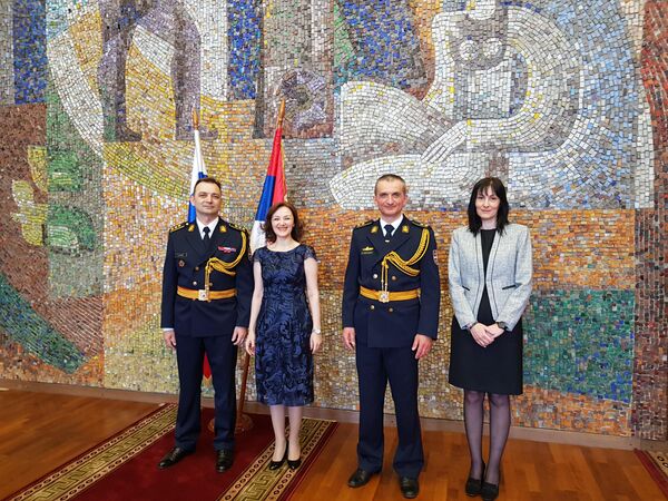 Прослава Дана војске Србије у амбасади у Москви Прослава Дана војске Србије у амбасади у Москви - Sputnik Србија