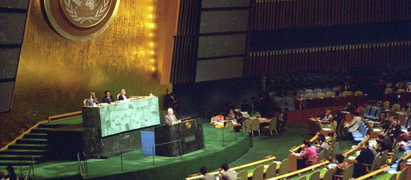 Генерална скупштина Уједињених нација Генерална скупштина Уједињених нација - Sputnik Србија
