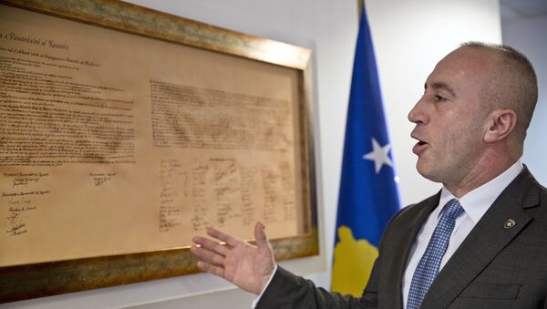 Premijer tzv. Kosova Ramuš Haradinaj - Sputnik Srbija