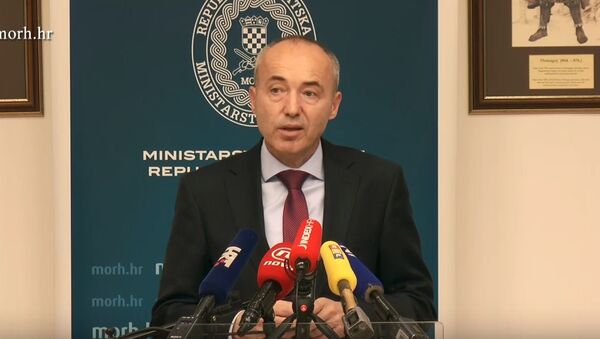 Ministar odbrane Hrvatske Damir Krstičević - Sputnik Srbija