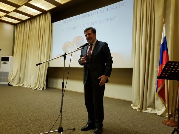 Ambasador Srbije u Moskvi Slavenko Terzić - Sputnik Srbija