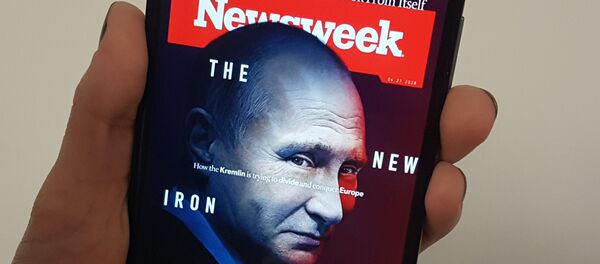 Vladimir Putin na naslovnici Njuzvika - Sputnik Srbija