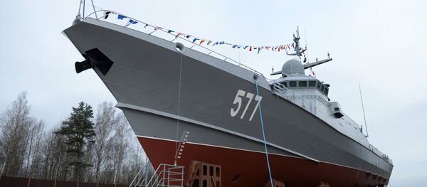 Руски мали ракетни брод Тајфун из пројекта 22800 Руски мали ракетни брод Тајфун из пројекта 22800 - Sputnik Србија