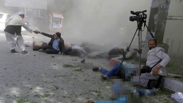 Последице бомбашког напада у Кабулу, Авганистан - Sputnik Србија