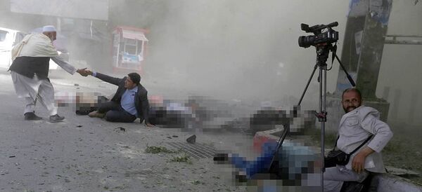 Posledice bombaškog napada u Kabulu, Avganistan - Sputnik Srbija