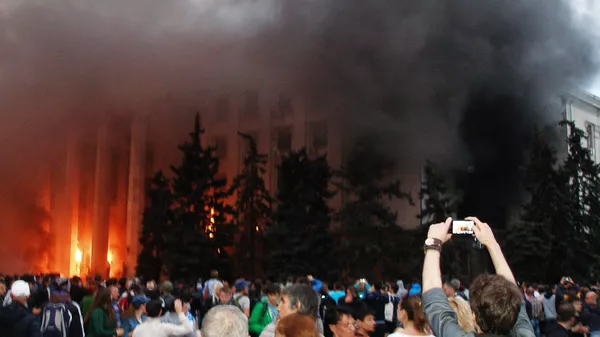 Пожар у Одеси - Sputnik Србија