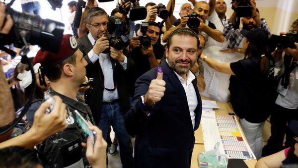Премијер Саад Харири гласа на изборима у Либану - Sputnik Србија