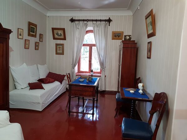 Унутрашњост Чеховљеве куће на Јалти - Sputnik Србија