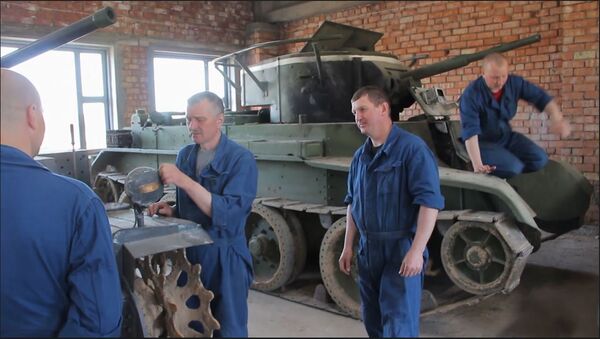 Рестаурација тенкова из времена Великог отаџбинског рата - Sputnik Србија