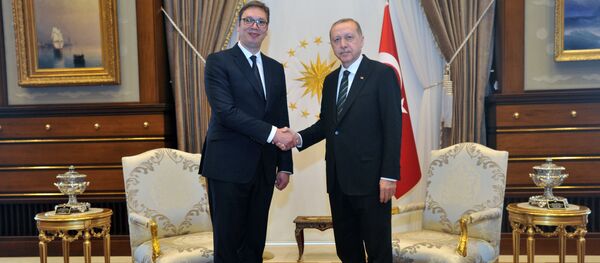 Aleksandar Vučić i Redžep Tajip Erdogan - Sputnik Srbija