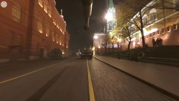 Noćna proba parade u Moskvi - Sputnik Srbija