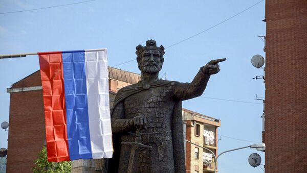 Kosovska Mitrovica se priprema za obeležavanje Dana pobede - Sputnik Srbija