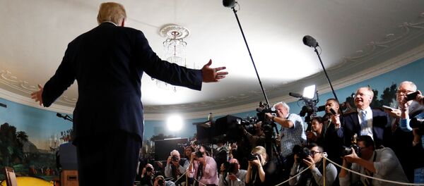 Američki predsednik Donald Tramp - Sputnik Srbija