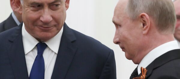 Бењамин Нетанијаху и Владимир Путин Бењамин Нетанијаху и Владимир Путин - Sputnik Србија